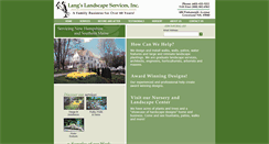 Desktop Screenshot of langslandscapeservice.com